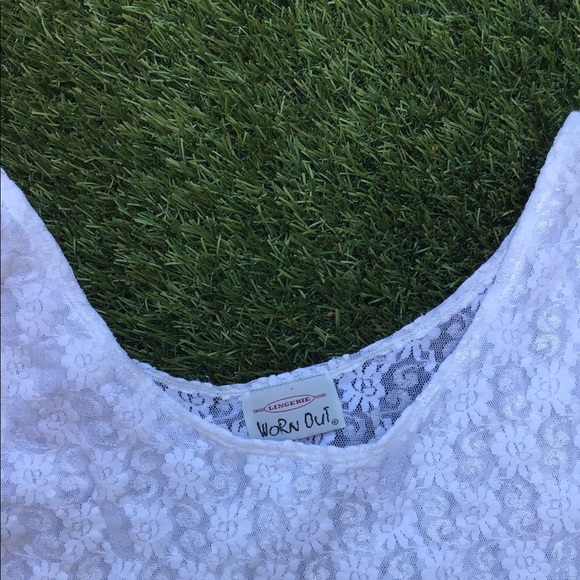 White see through top - Picture 2 of 2